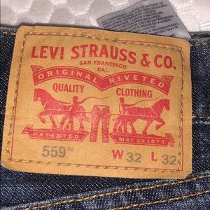 MENS LEVI 559 JEANS